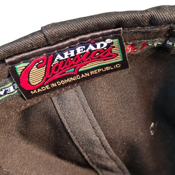 Santa Barbara City College Black Baseball Cap Ahead Classics Adjustable CM2091 - Picture 6 of 8